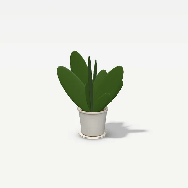 Blumentopf mit Untersetzer 14 cm