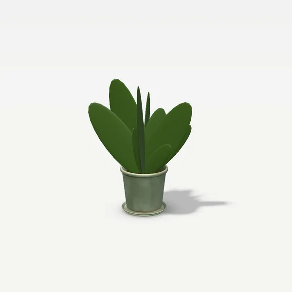 Blumentopf mit Untersetzer 14 cm