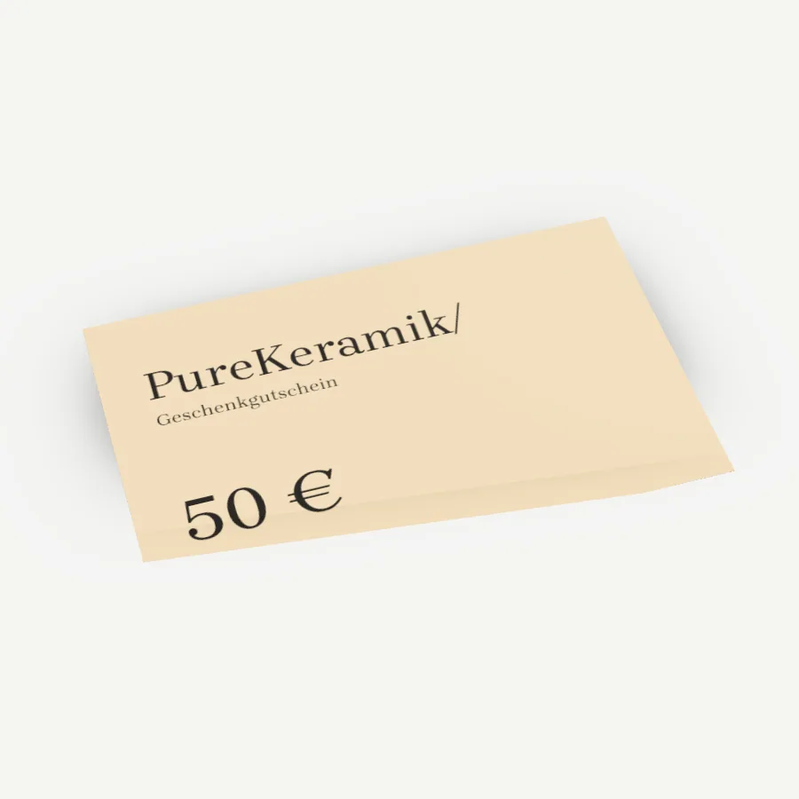 Geschenkgutschein PureKeramik