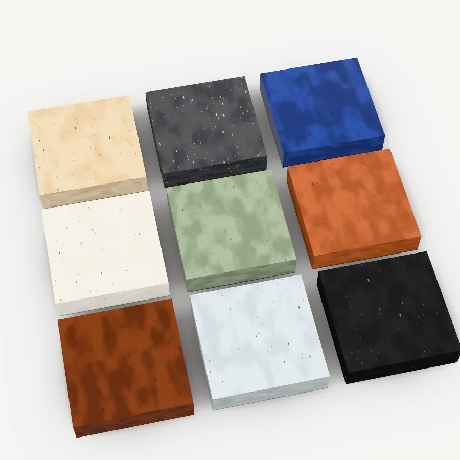 Glasurmuster-Box (9 Muster), Glasur Gemischt